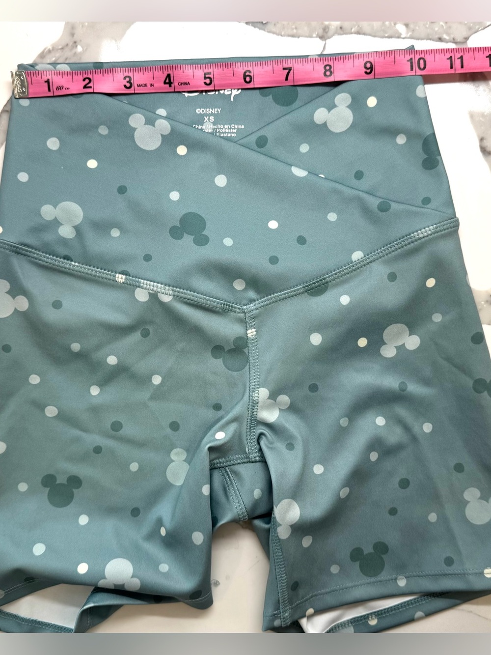 Mickey Mouse matching athletic top & shorts XS - Picture 6 of 6